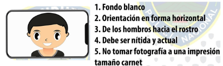 Ejemplo fotografía tipo carnet